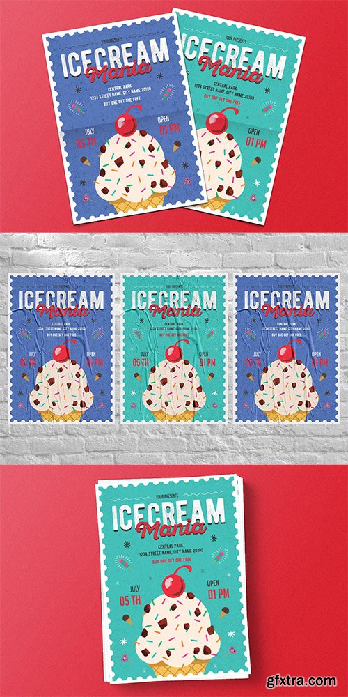 Ice Cream Flyer