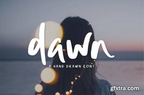 CM - Dawn Hand Drawn Font 2490295