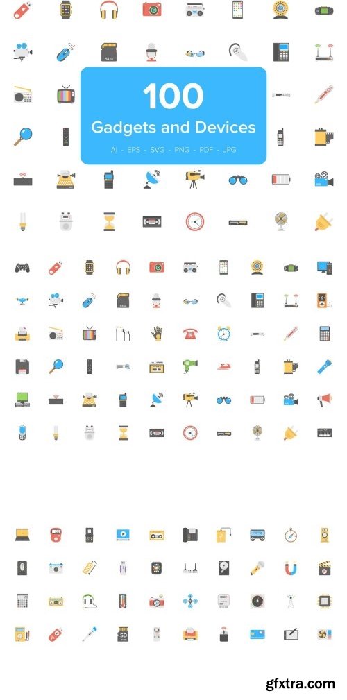 CM - Flat Icons of Gadgets and Devices 2126761