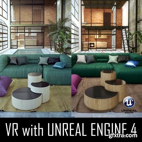 VraySchool - VR Interior Workshop with 3DsMax VRay and UNREAL ENGINE 4