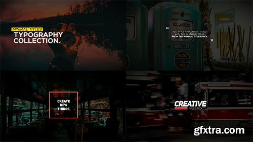 Videohive Animated Typography Pack 19574198