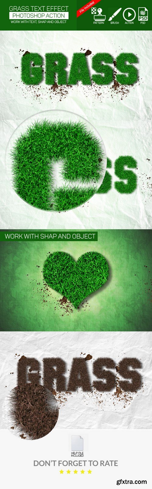 Graphicriver - Realistic Grass Effect Action 17067440