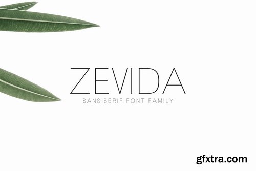 CM - Zevida Sans Serif Font Family 2410076