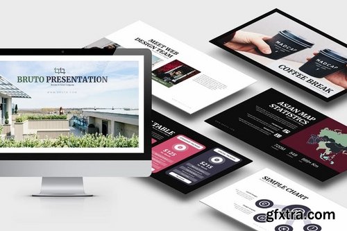 Brutto Real Estate Powerpoint Template