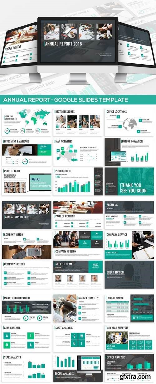 Annual Report - Google Slides Template