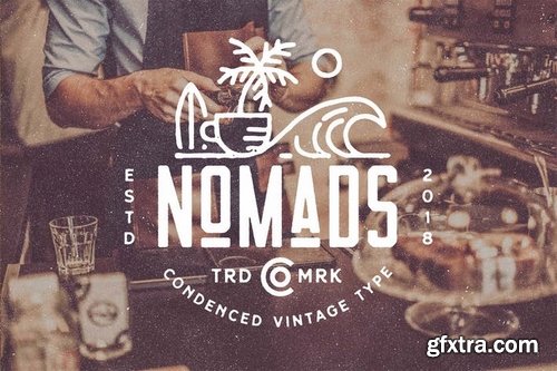 CM - Nomads -The Farmer Original Typeface 2951867