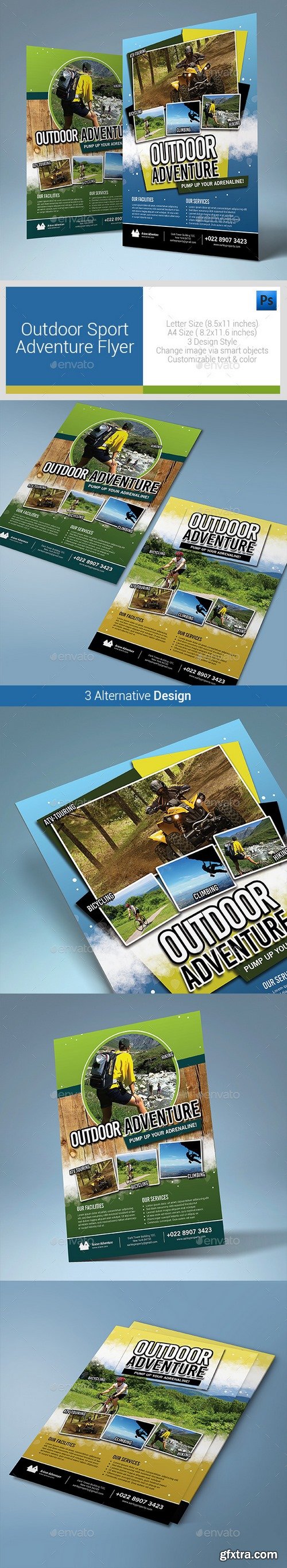 Graphicriver - Outdoor Sport Adventure Flyer 9953975