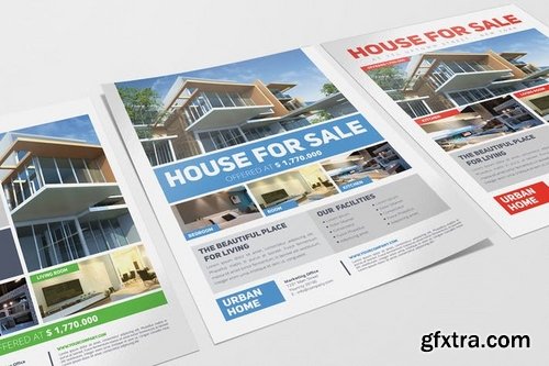 3 Urban Real Estate Flyers