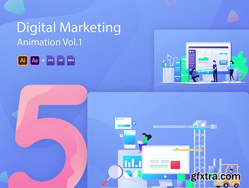 Digital Marketing Animation