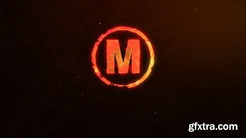 MotionArray Flame Logo Reveal 161322