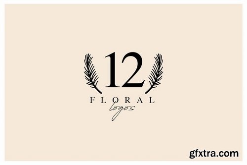 12 Floral Logos