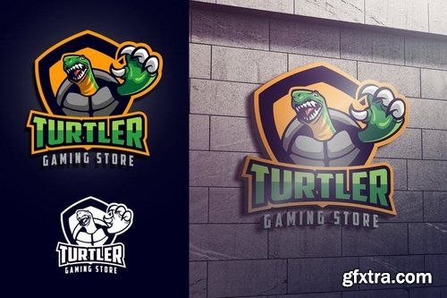 Turtle Mascot Esports