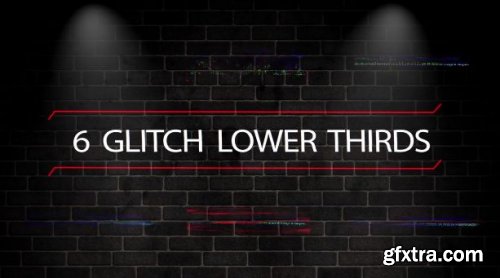 Glitch Lower Thirds 163284