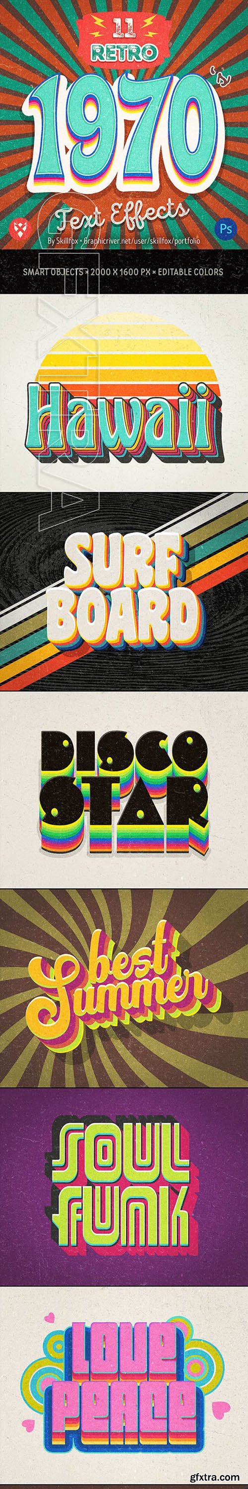 GraphicRiver - 11 70\'s Retro Text Effects 23203116