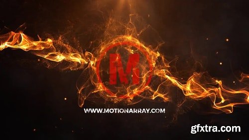 MotionArray Energy Fire Logo 44885