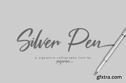 Silver Pen Script