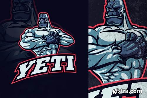 Yeti Esports and Sports Mascot Logo