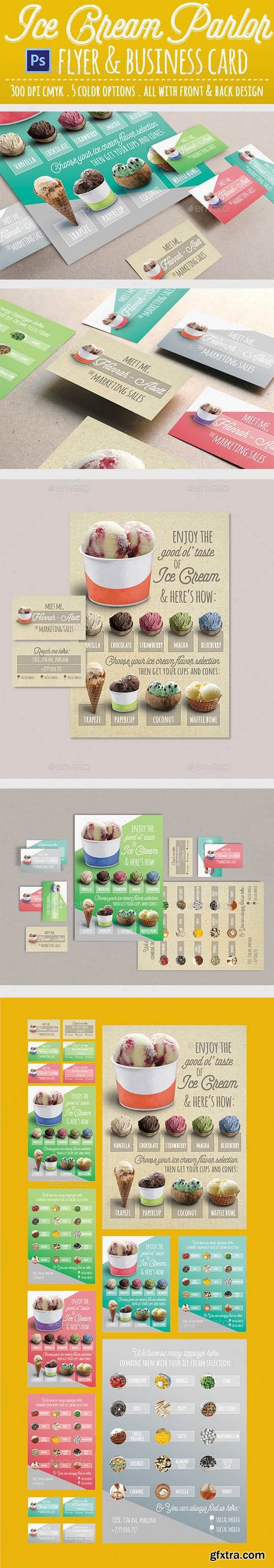 Graphicriver - Modern Ice Cream Parlor Flyer 14106719