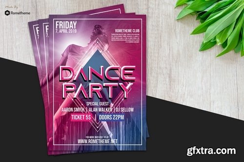 Dance & Event Flyer vol.01