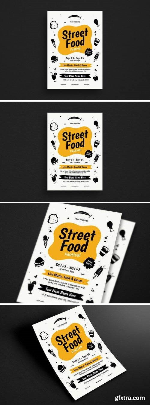 Street Food Event Flyer