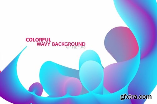 Colorful Wavy Background 2