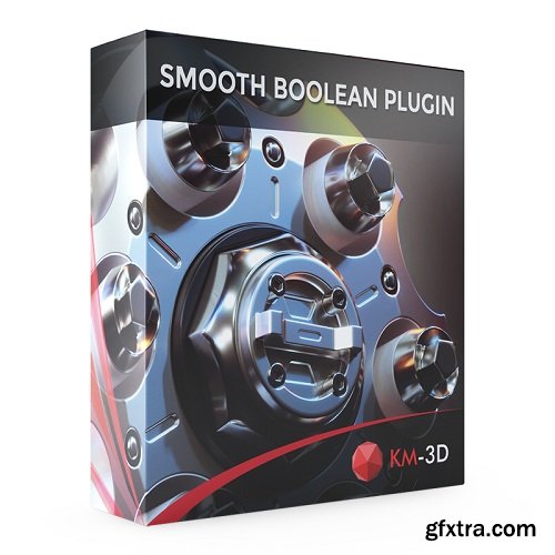 KM-3D SmoothBoolean v2.1 for 3ds Max 2015 - 2024