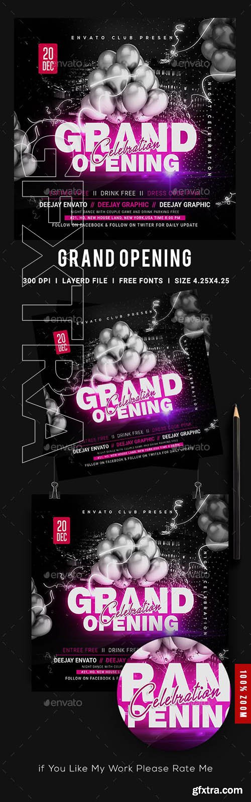 GraphicRiver - Grand Opening Flyer 23563264