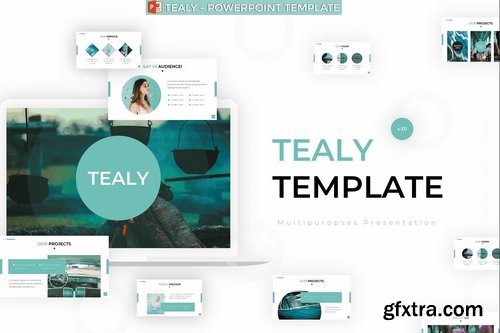 Tealy - Powerpoint Template