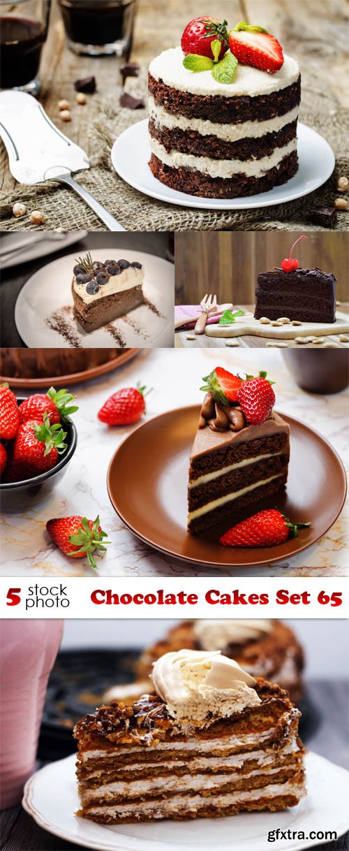 Photos - Chocolate Cakes Set 65