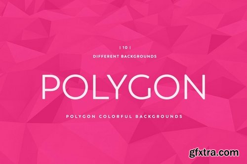 Colorful Polygon Backgrounds