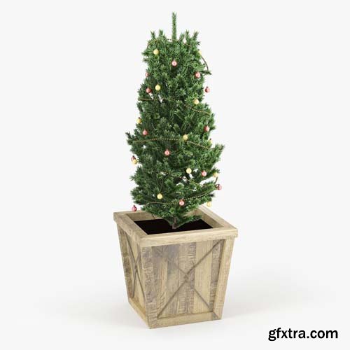 Cgtrader - Christmas tree 03 3D model