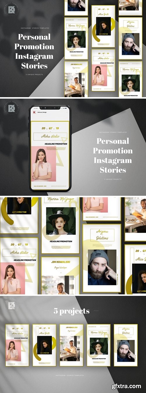 Personal CV Promotion Instagram Stories