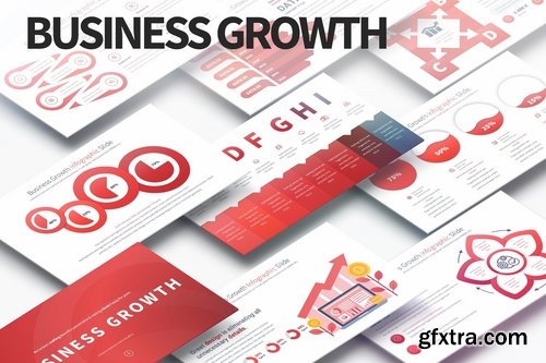Business Growth - PowerPoint Infographics Slides