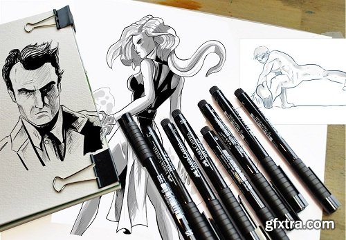 Learn the digital inking for your illustrations and comic books