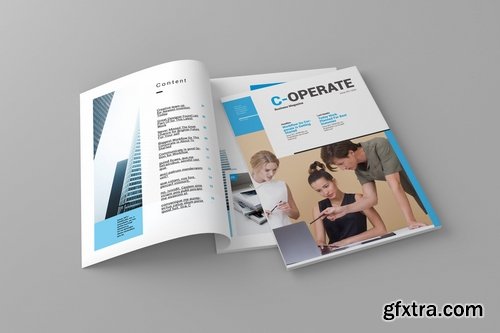 C-Operate - Magazine Template