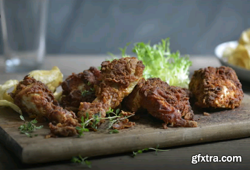 Food Photography: Shoot: Fried Chicken with Drinks by Todd Porter