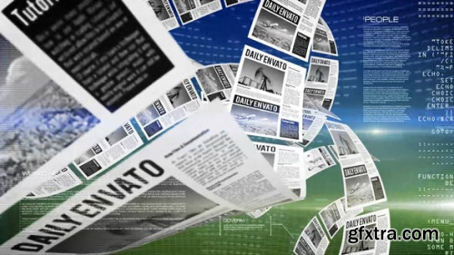 VideoHive Newspapers Review Opener 12157625
