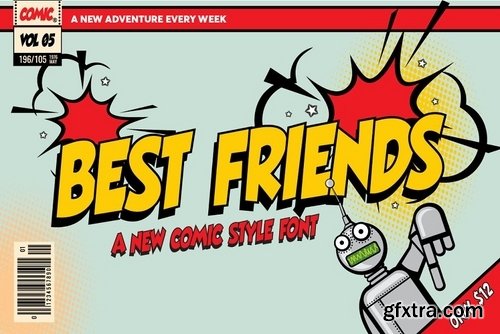 CM - Best Friends Comic Font 3977204