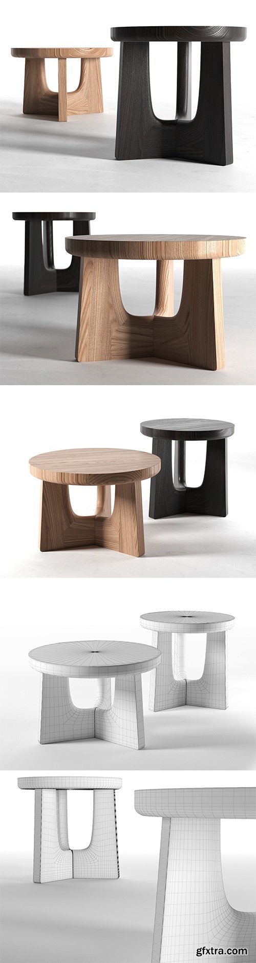 Cgtrader - Nara Coffee Table 3D model