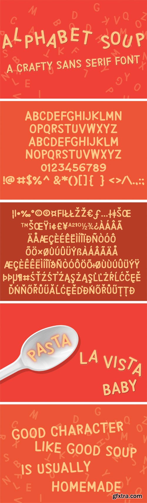 PN Alphabet Soup Font
