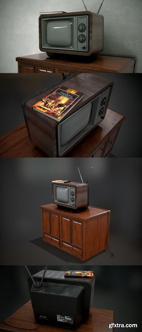 Old TV – 3D Model