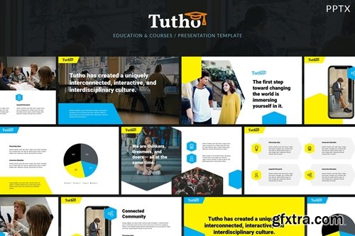 Tutho - Education & Courses Powerpoint