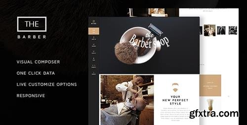 ThemeForest - The Barber Shop v1.8.2 - One Page Theme For Hair Salon - 13741313