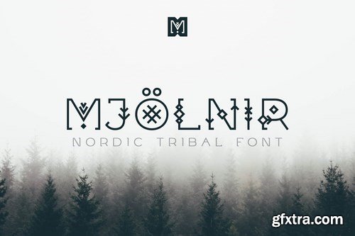 Mj?lnir - Nordic Tribal Font