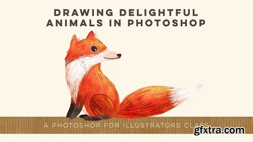 Drawing Delightful Animals in Photoshop: A Photoshop for Illustrators Class