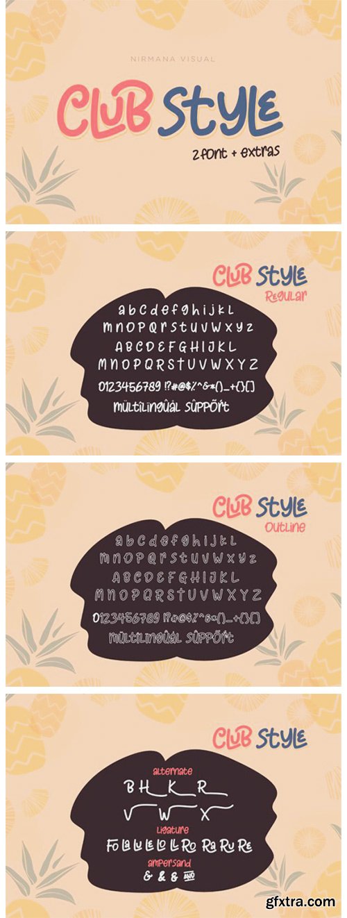 Club Style Font
