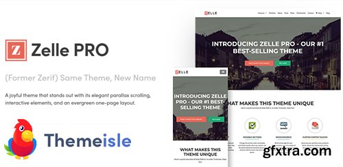 ThemeIsle - Zelle PRO v2.1.4 - WordPress Theme - NULLED
