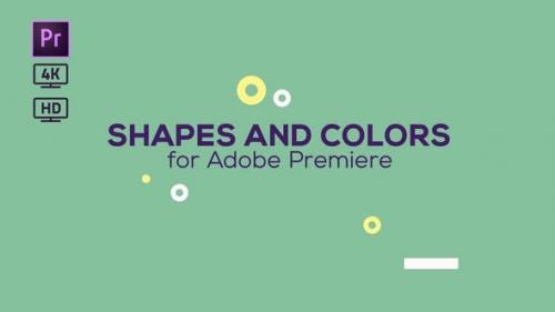 Videohive - Shapes and Colors Broadcast Package | Essential Graphics | Mogrt - 22642276