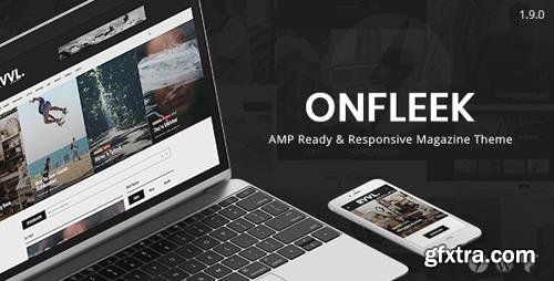 ThemeForest - Onfleek v1.9.0 - AMP Ready and Responsive Magazine Theme - 16039200