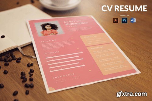 CV Resume Modern And Simple